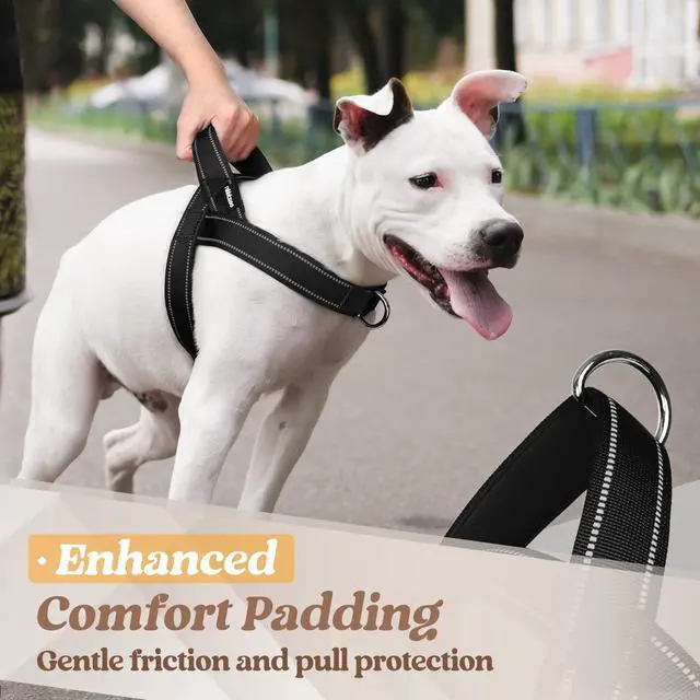 Alt view image 6 of 7 - Dog Harness No Pull, Quick Fit for Medium Sized Dog, Reflective