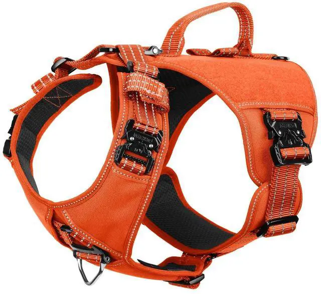 Main image of Quick-Moving Tactical Dog Harness for Large Dogs,No Pull Dog Vest