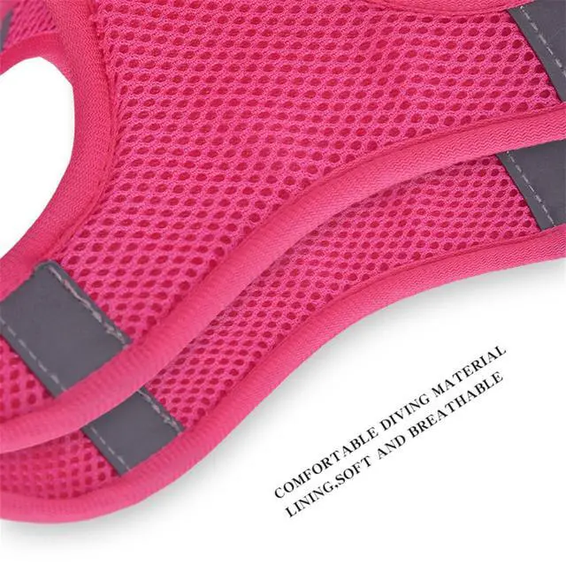 Alt view image 6 of 7 - Step in Dog Harness No Pull Flower Adjustable Soft Mesh Harness