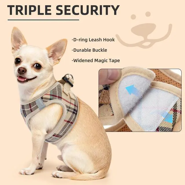 Alt view image 5 of 7 - Dog Harness, Collar and Leash Set No Pull for Small Medium Sized