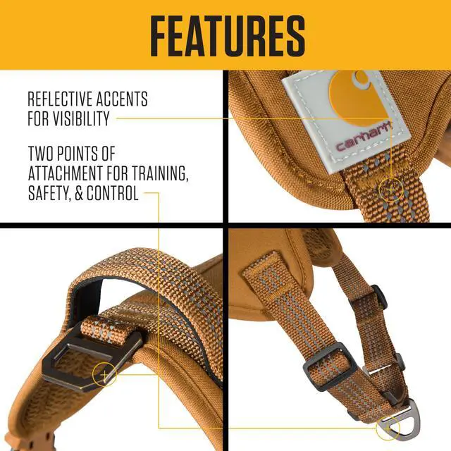 Alt view image 3 of 5 - Nylon Duck No Pull Dog Harness Deep Wine M