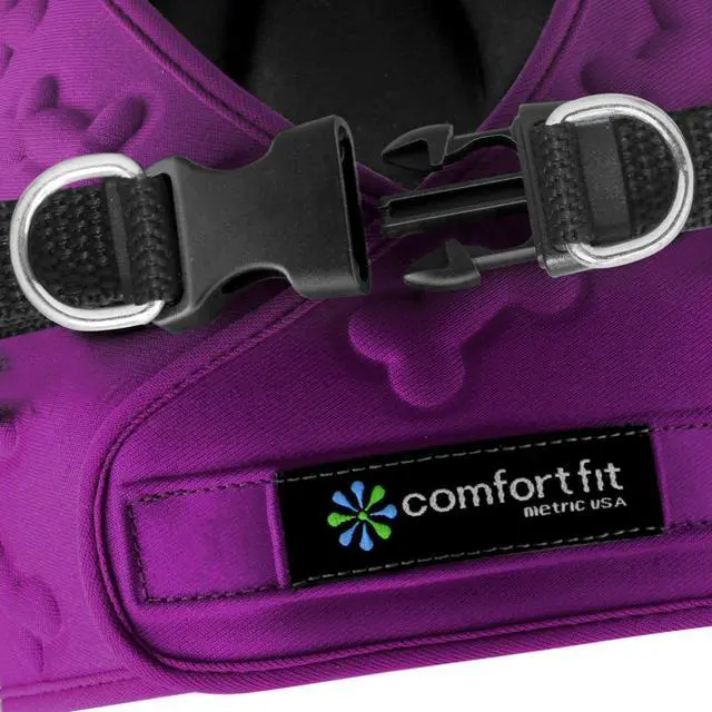 Alt view image 6 of 6 - Comfort Fit Dog Harness No Pull No Escape Harness Adjustable Buckles Soft Padded Reflective Choke Step in Dog Vest with Easy Control Handle for Small Medium Large Dogs & Puppies