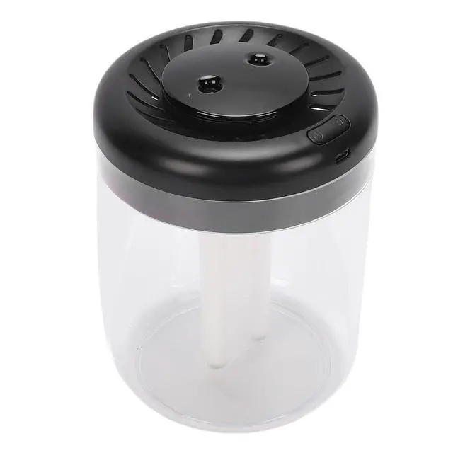 Alt view image 4 of 7 - Top Fill Humidifier, 2.8L Tank Quiet Cool Mist Humidifier for Bedroom with 3 Modes Digital Display 7 Color Night Light USB Interface Oil Diffuser for Home Office (Black)