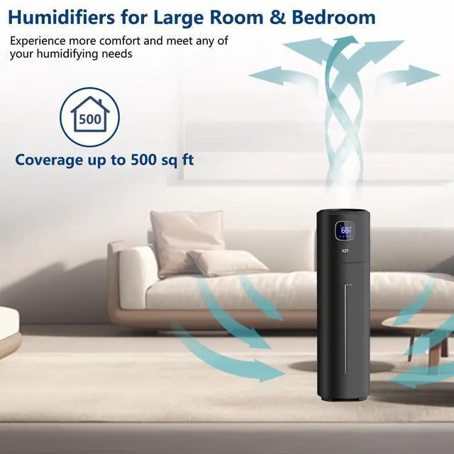 Alt view image 5 of 7 - 9L Humidifiers for Bedroom Large Room