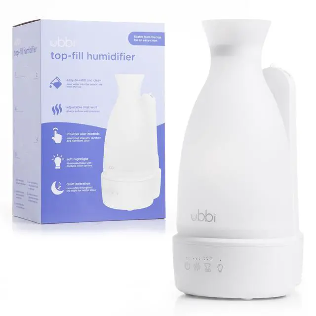 Main image of Ultrasonic Humidifier, Easy Top-Fill Design
