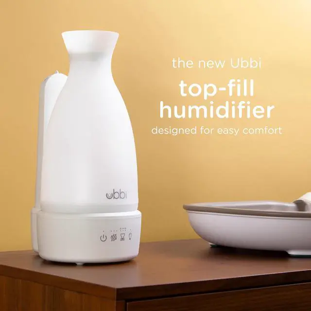 Alt view image 2 of 7 - Ultrasonic Humidifier, Easy Top-Fill Design