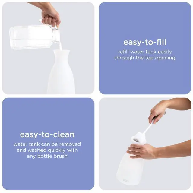 Alt view image 4 of 7 - Ultrasonic Humidifier, Easy Top-Fill Design