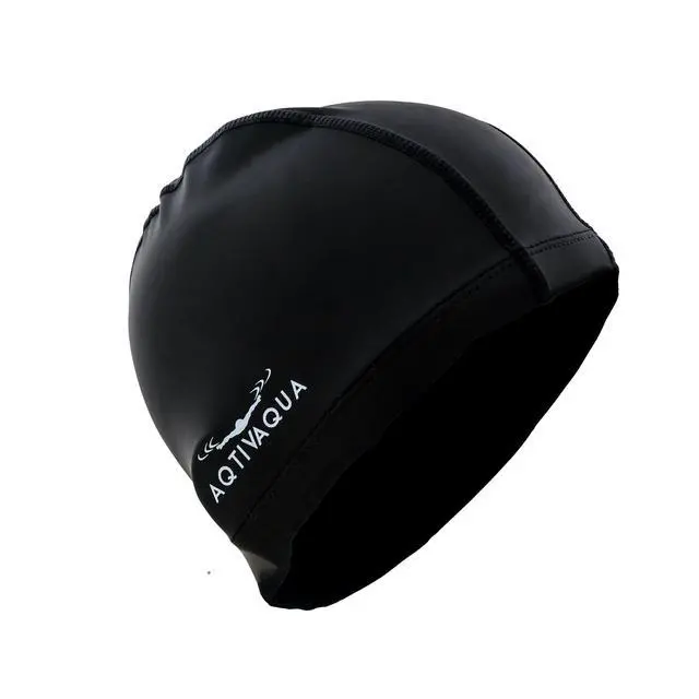 Alt view image 2 of 7 - Swim Cap Swimming Caps for Women Men Adult Kids Girls Boys Youth Hat (Black Color)
