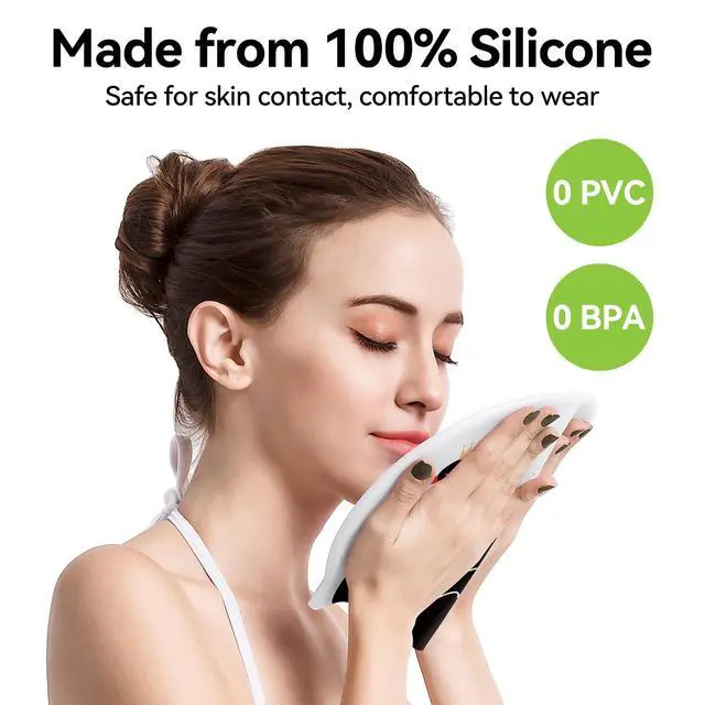 Alt view image 3 of 7 - Stylish Silicone Swim Cap for Women Comfortable, Durable, and Hair-Protecting Design
