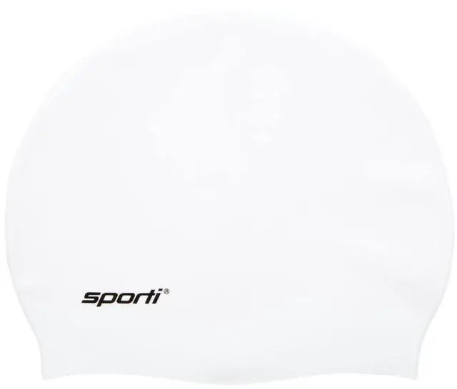 Main image of Silicone Swim Cap - White