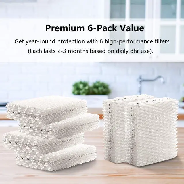 Alt view image 3 of 7 - 6 Pack Replacement WF813 Humidifier Filters