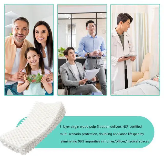 Alt view image 4 of 7 - 6 Pack Replacement WF813 Humidifier Filters