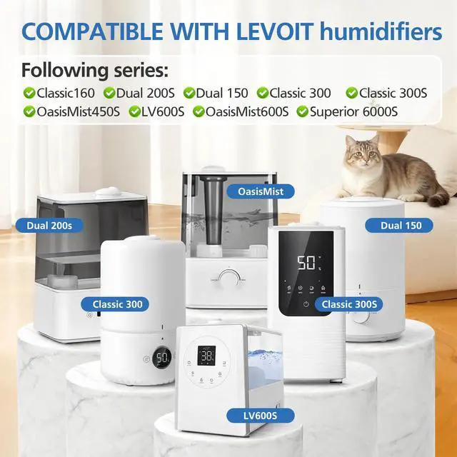Alt view image 2 of 7 - 30-Pack Top Fill Humidifier Replacement Filter