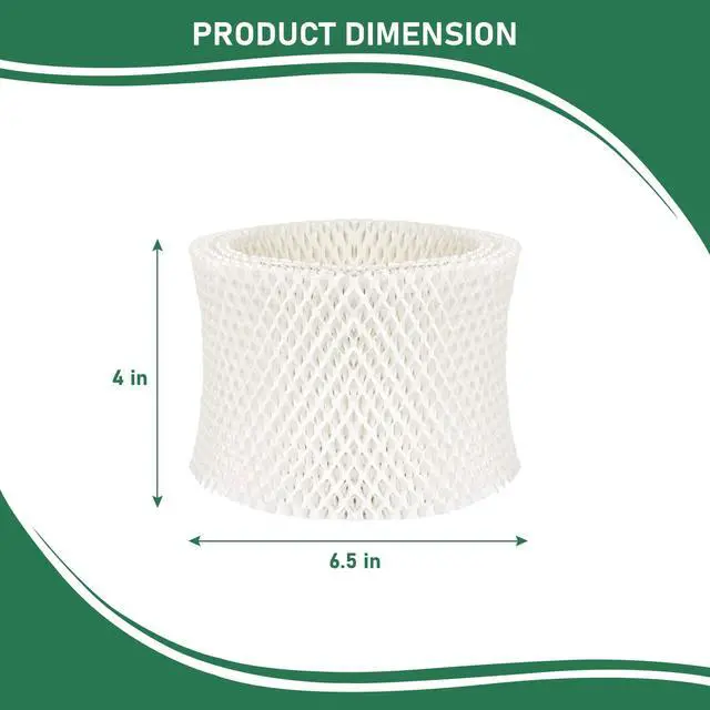 Alt view image 2 of 7 - MDH-0103JB Humidifier Wicking Filter Replacement Compatible with Mainstays MDH-0103JB Humidifier Wick Filters, 3 Pack