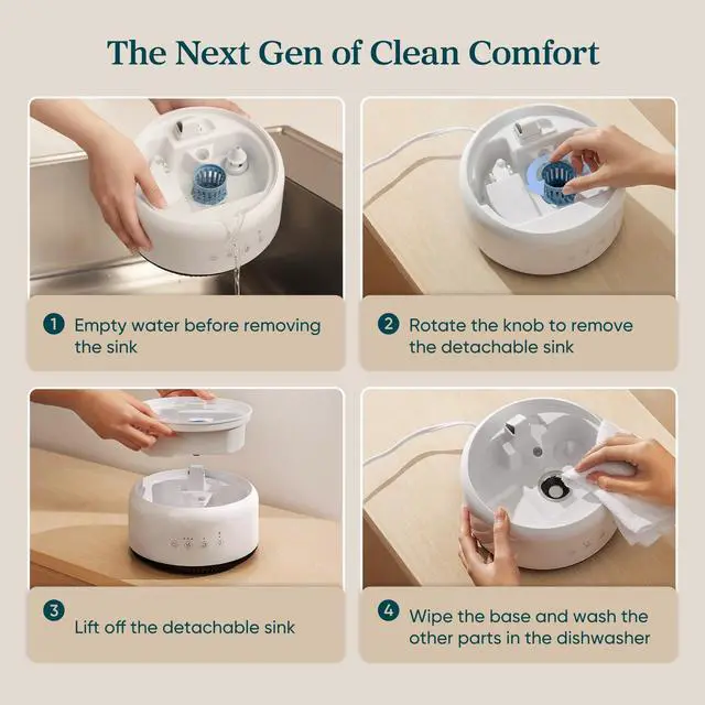 Alt view image 6 of 7 - Humidifiers for Bedroom 4.2L Top Fill for Large Room, NeoClassic 450