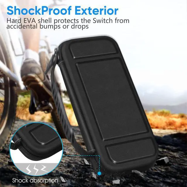 Alt view image 5 of 7 - Carrying Case for Nintendo Switch / Switch OLED Model (2021)