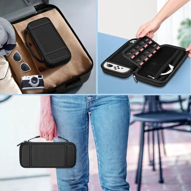 Alt view image 7 of 7 - Carrying Case for Nintendo Switch / Switch OLED Model (2021)