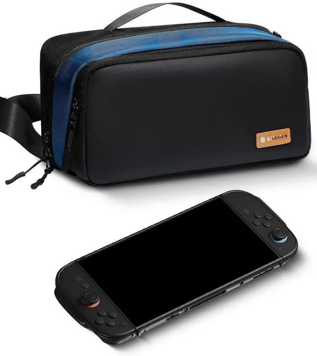 Main image of Sling Crossbody Bag for Nintendo Switch 2 / Switch OLED, Steam Deck, PlayStation Portal, ASUS ROG Ally, with 3 Pockets, Travel Bag for Game Consoles and Accessories