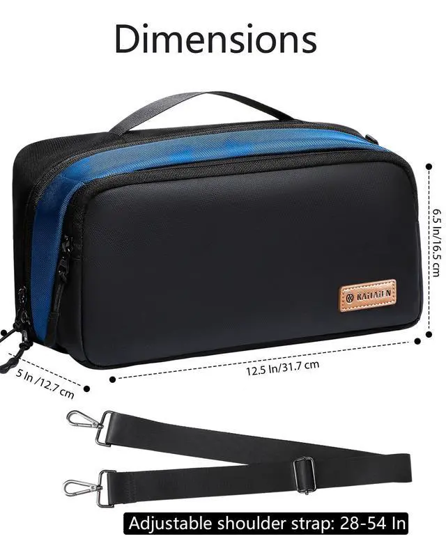 Alt view image 7 of 7 - Sling Crossbody Bag for Nintendo Switch 2 / Switch OLED, Steam Deck, PlayStation Portal, ASUS ROG Ally, with 3 Pockets, Travel Bag for Game Consoles and Accessories