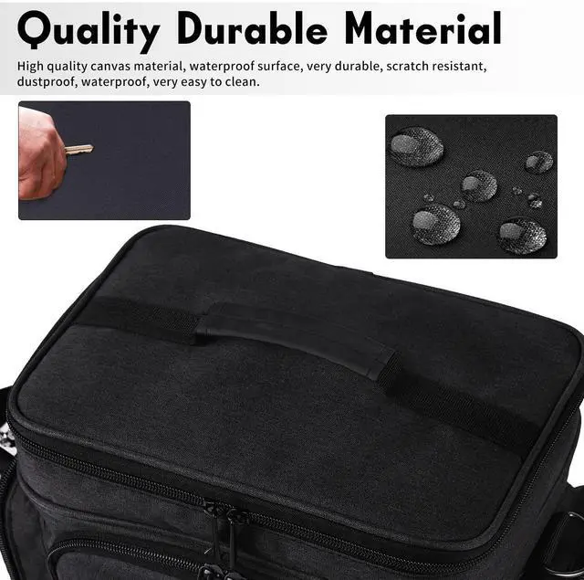 Alt view image 6 of 7 - Nintendo Switch Carry Case,Bag for Nintendo Switch/Switch OLED/Switch Lite