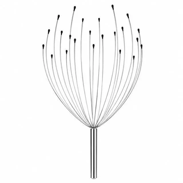 Main image of Head Scratcher Scalp Massager, Manual Metal Claw Hair Care Tool for Adults