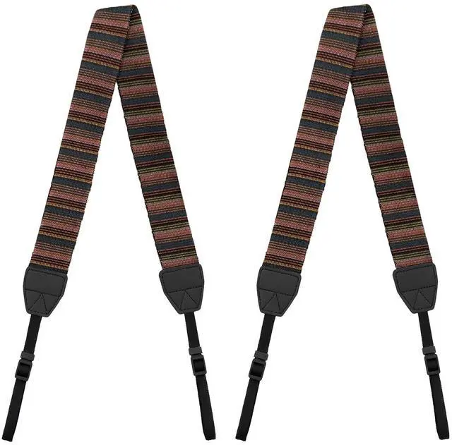 Main image of Bohemian Vintage Adjustable Camera Shoulder & Neck Strap with Quick Release Harness Universal Fit for DSLR and Camcorder