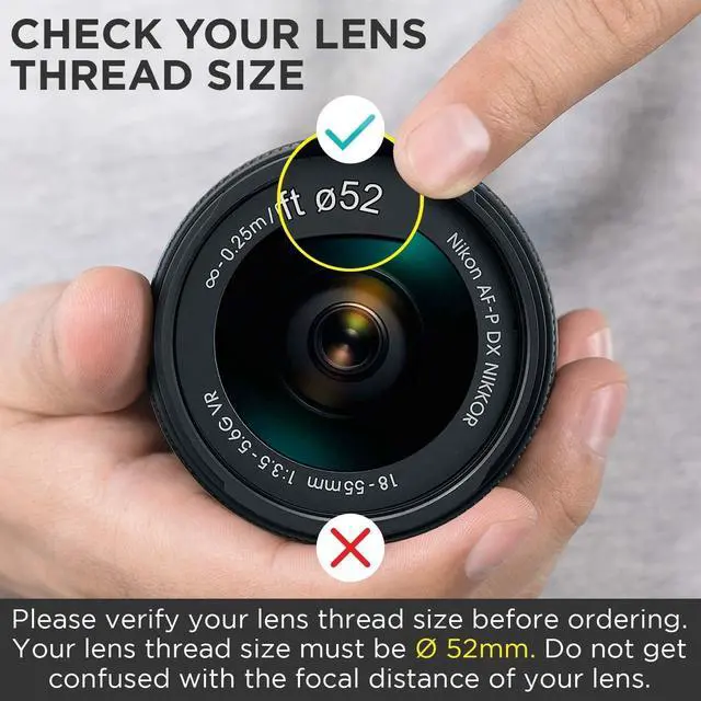 Alt view image 3 of 7 - 52mm MC UV Filter - Ultra Slim 16 Layers Multi Coated Ultraviolet