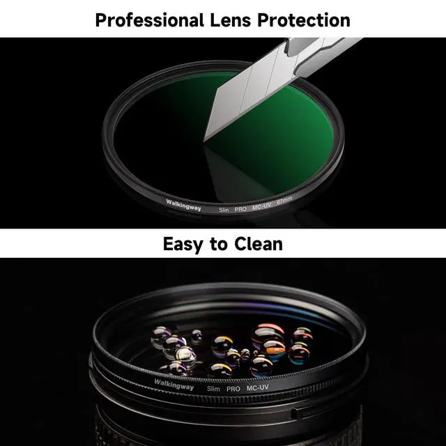 Alt view image 5 of 7 - 58MM MC UV Lens Protection Filter/HD Optical Glass Aluminum Alloy Made 28 Layer Nano-Coatings Camera Ultraviolet Filter/Water Repellent/Scratch Resistant