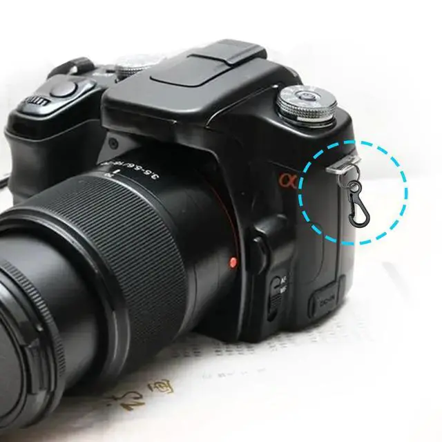 Alt view image 2 of 7 - Camera Quick Release Strap Adjustable Quick Release Buckles for Nikon DSLR Camera Strap Quick Release QD Loops Clips Connector Buckle Connect Adapter to Lug Split Rings Adaptor Camera Neck Strap