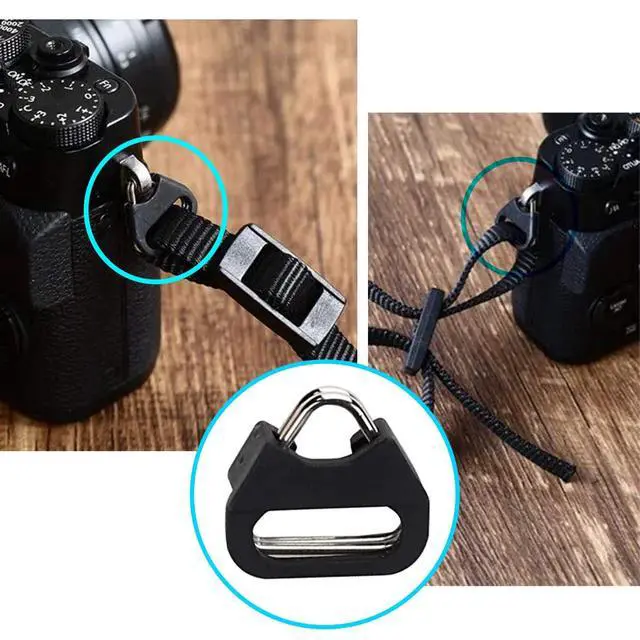 Alt view image 4 of 7 - Camera Quick Release Strap Adjustable Quick Release Buckles for Nikon DSLR Camera Strap Quick Release QD Loops Clips Connector Buckle Connect Adapter to Lug Split Rings Adaptor Camera Neck Strap