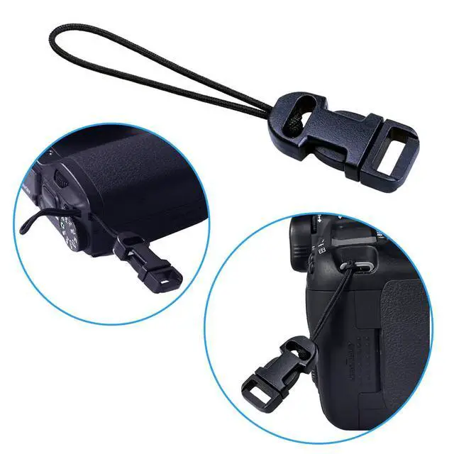 Alt view image 5 of 7 - Camera Quick Release Strap Adjustable Quick Release Buckles for Nikon DSLR Camera Strap Quick Release QD Loops Clips Connector Buckle Connect Adapter to Lug Split Rings Adaptor Camera Neck Strap