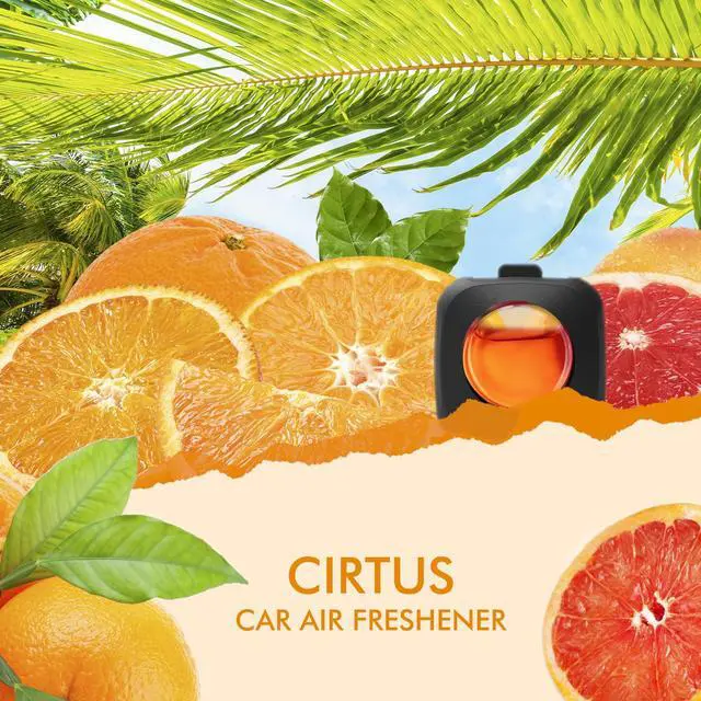 Alt view image 2 of 6 - Car Air Fresheners, 6 Pack, Citrus, Car Fresheners Vent Clips, Long Lasting Air Freshener, Car Refresher for Men Women