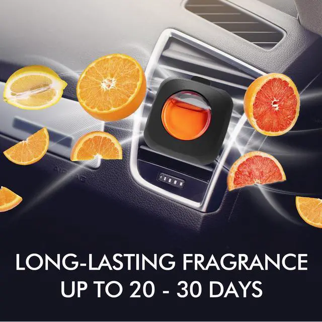Alt view image 5 of 6 - Car Air Fresheners, 6 Pack, Citrus, Car Fresheners Vent Clips, Long Lasting Air Freshener, Car Refresher for Men Women