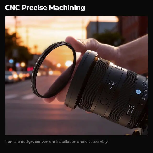 Alt view image 7 of 7 - 77mm MCUV Lens Protection Filter Ultra Slim 18 Multi-Coating