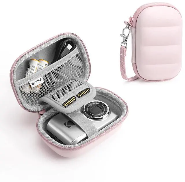 Main image of Digital Camera Case for CAMKORY/KODAK PIXPRO with SD Card Storage, Pink