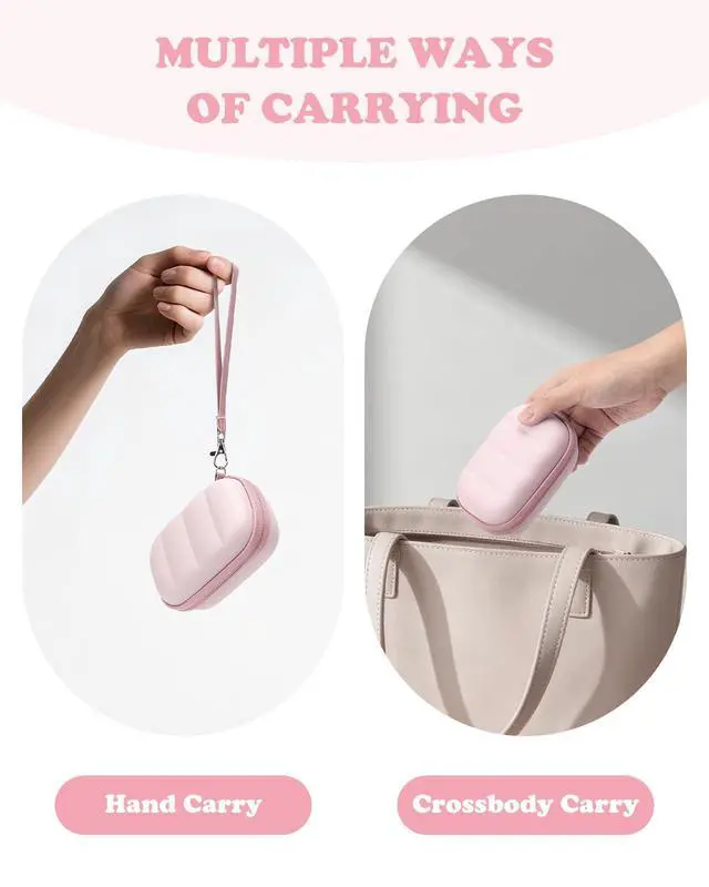 Alt view image 7 of 7 - Digital Camera Case for CAMKORY/KODAK PIXPRO with SD Card Storage, Pink