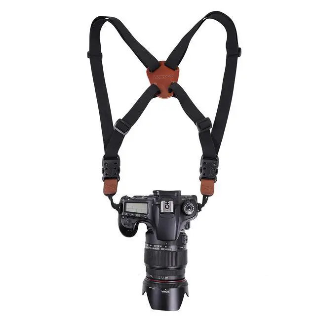 Alt view image 4 of 7 - Camera Strap, Cross Shoulder Straps, Quick Release Chest Harness