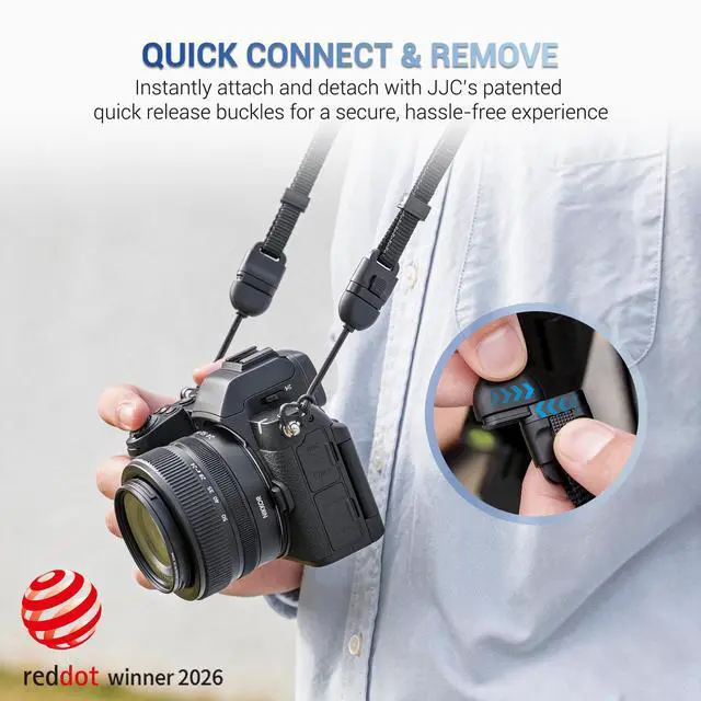 Alt view image 6 of 7 - 2Pack Universal Camera Strap Quick Release Buckle, Durable & Scratch-proof Neck Strap Quick Release Loop Connector for Canon Nikon Sony Fujifilm Olympus DSLR Mirrorless Camera