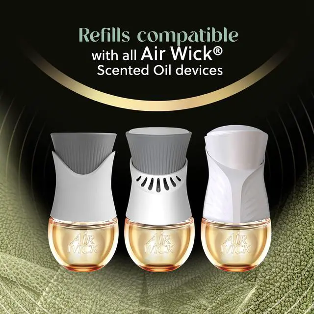 Alt view image 4 of 6 - Plug in Scented Oil Starter Kit (Gadget + 2 Refills), White Sage & Mahogany, Air Freshener, Essential Oils (Pack of 4)