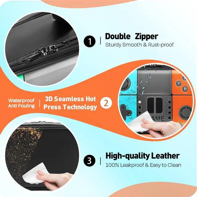 Alt view image 4 of 7 - Kids Lunch Box for Boys,Game Console Insulated Lunch Bag for Kids,Leather Lunchbox for Boys,Waterproof Leakproof Portable Fits Most Bento Boxes