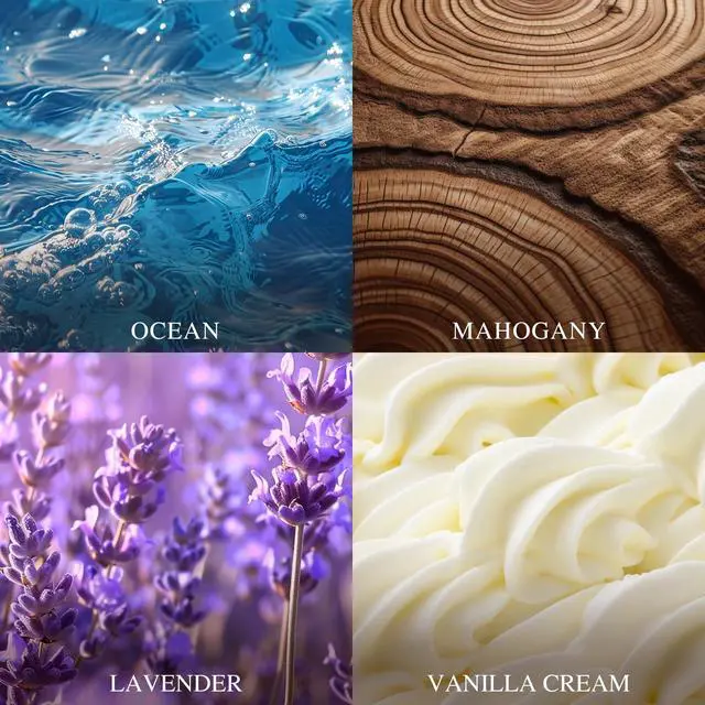 Alt view image 6 of 7 - 4 Pack Car Air Freshener, Natural Essential Oil Freshener Diffuser