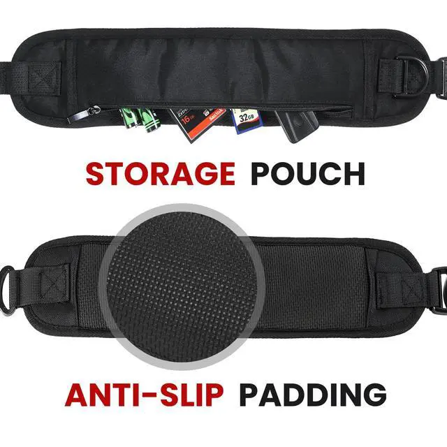 Alt view image 3 of 6 - Rapid Camera Neck Strap with Quick Release and Safety Tether