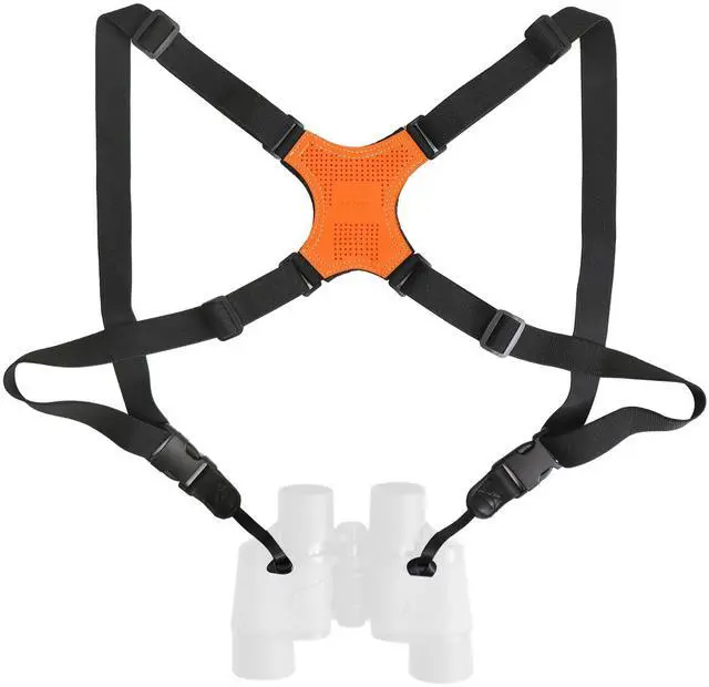 Main image of Binocular Harness Strap, X-shaped Adjustable Bino Chest Strap