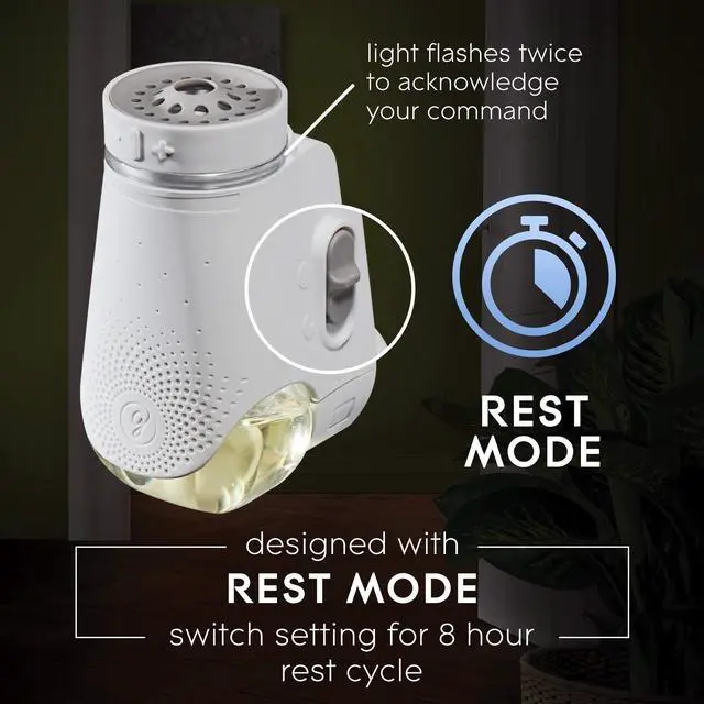 Alt view image 4 of 7 - PlugIns Plus Refills Air Freshener Starter Kit, Clean Linen, Scented and Essential Oils for Home and Bathroom, 0.67 Fl Oz, 1 Warmer + 3 Refills