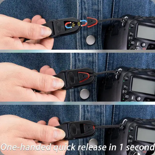 Alt view image 4 of 7 - Camera Strap Rope Quick Release Neck Shoulder Straps for Photographers
