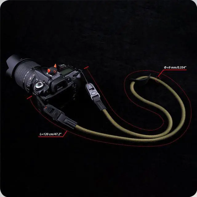 Alt view image 7 of 7 - Camera Strap Rope Quick Release Neck Shoulder Straps for Photographers