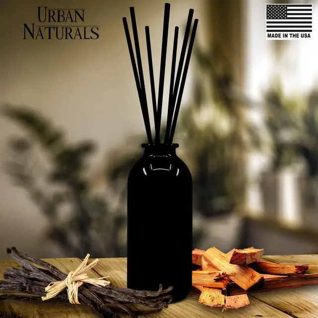 Alt view image 5 of 7 - Reed Diffuser Set, Smoked Vanilla - Bathroom Shelf Décor