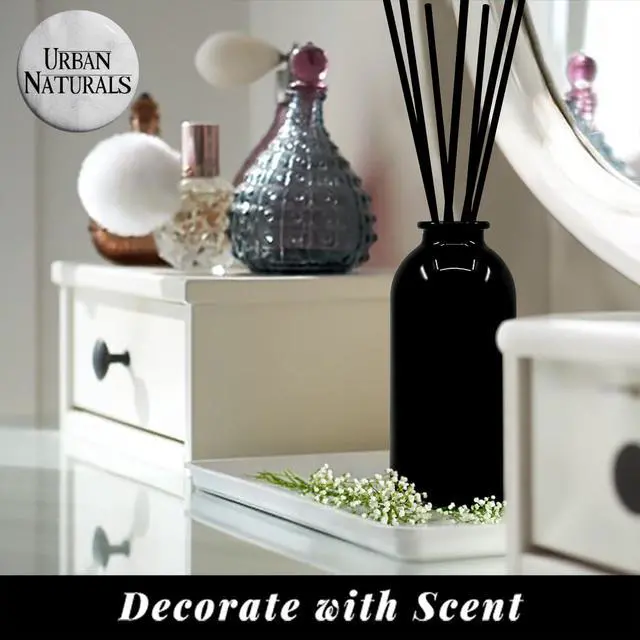 Alt view image 7 of 7 - Reed Diffuser Set, Smoked Vanilla - Bathroom Shelf Décor