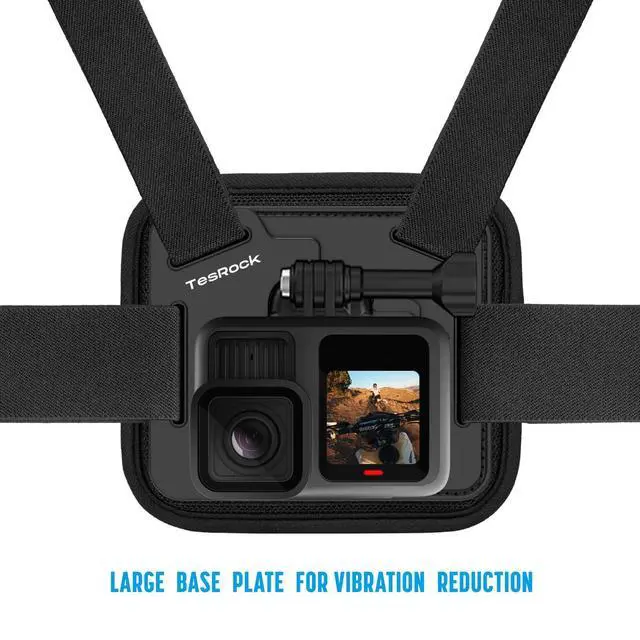 Alt view image 2 of 7 - Chest Mount Strap Harness Chesty for GoPro Hero 13 12 11 10 9 8