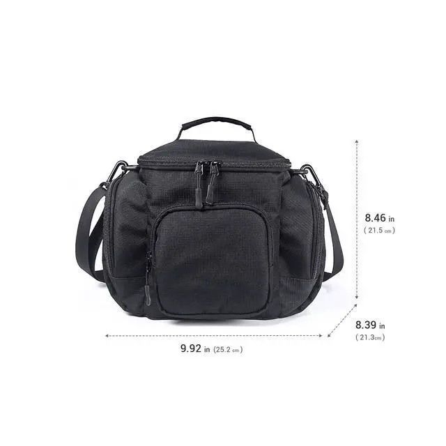 Alt view image 7 of 7 - Carrying Case for Steam Machine with Detachable Shoulder Strap,Large Capacity, Travel Bag Multiple Storage Pockets for Steam Controllers, Games, Cables, Portable Hard Disk and Other Accessories